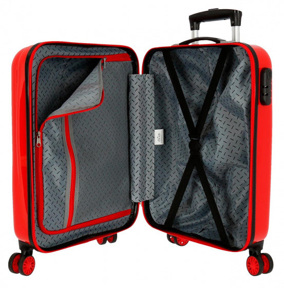 koffer Cars junior 41 liter rood
