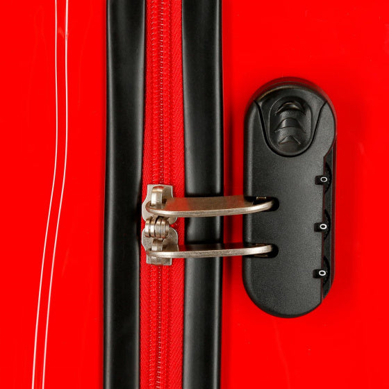 koffer Cars junior 41 liter rood