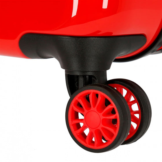 koffer Cars junior 41 liter rood