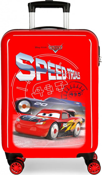 koffer Cars junior 41 liter rood