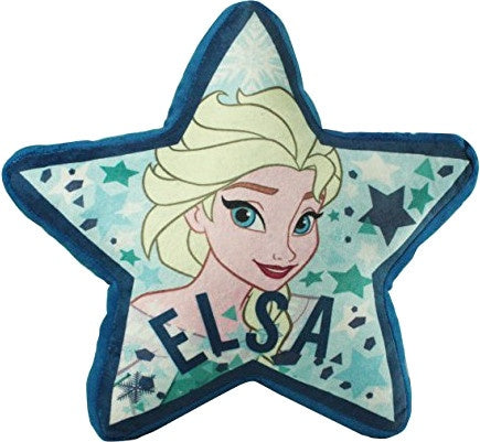 kussen Frozen Elsa 35 cm pluche blauw