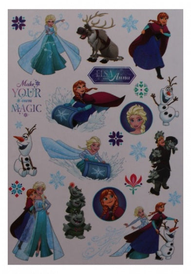muurstickers Frozen 24 stuks