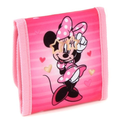 portemonnee Minnie Mouse Looking Fabulous 10 x 10 cm roze