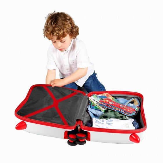 ride-on koffer Spider-Man 34 liter junior wit