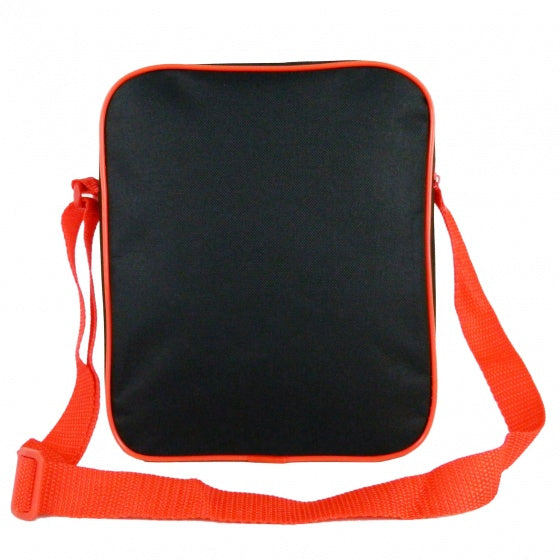 schoudertas Cars 24 x 20 x 4 cm rood/zwart