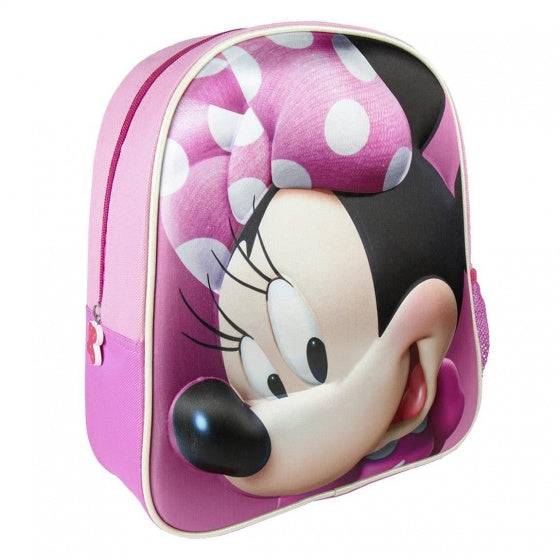 rugzak Minnie Mouse 3D roze 7 liter