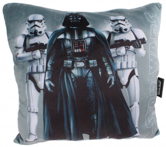 Star Wars Darth Vader Kussen grijs 34 x 34 x 11 cm