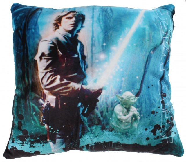 Star Wars Sky Walker Kussen blauw 34 x 34 x 11 cm