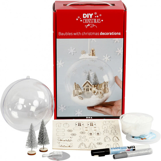 Deco-bal materialenset winter