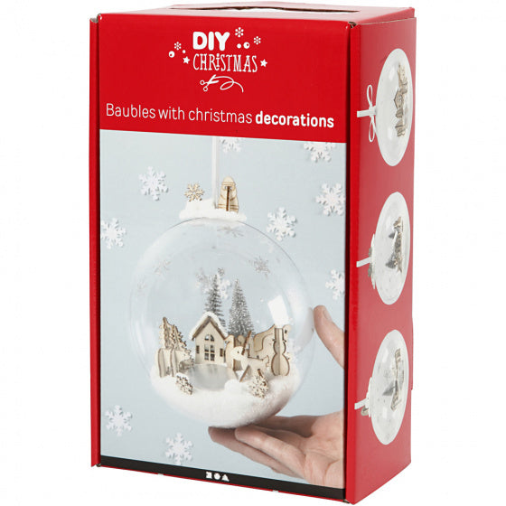 Deco-bal materialenset winter