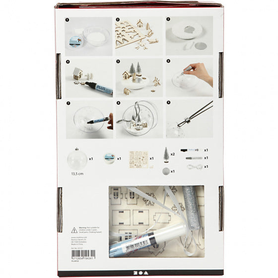 Deco-bal materialenset winter