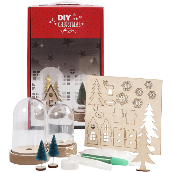stolpenset kerstdecoratie 2 stuks 10/12
