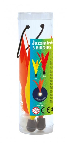 Jazzminton Birdies 3 stuks