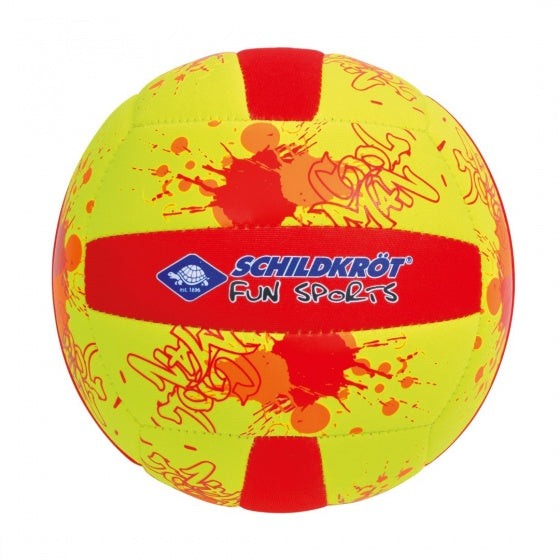 mini-beachvolleybal geel maat 2