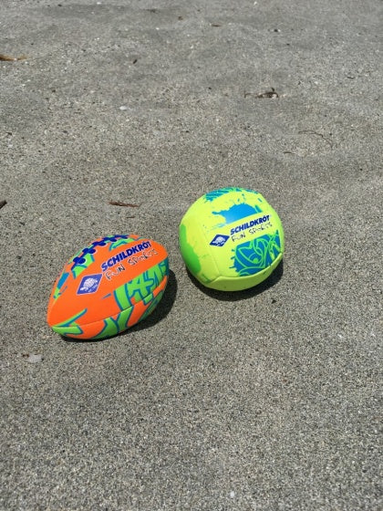sportballenset geel/oranje 2 stuks