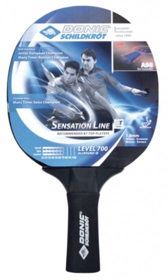 tafeltennisbat Sensation 700 zwart