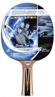 tafeltennisbat Top Team 700 zwart