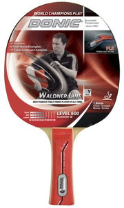 Tafeltennisbat Waldner 600 zwart/rood