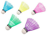 Badminton shuttles 5 stuks multicolor