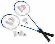 Badmintonset HTF staal blauw per set