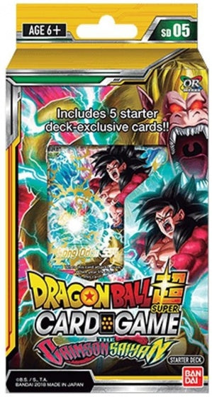 SCG Crimson Saiyan startersdeck SD05 (en)