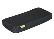 bagagedragerkussen junior 32 x 15 cm polyester zwart