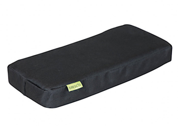 bagagedragerkussen junior 32 x 15 cm polyester zwart