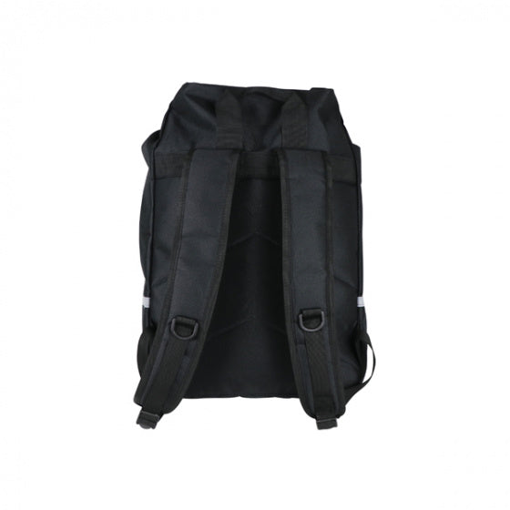 rugzak Messenger reflectie 18 liter nylon zwart