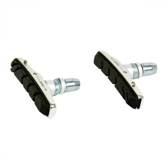 remblokken MTB DeLuxe 7 cm zwart 2-delig