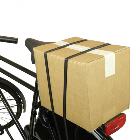 snelbinder Bibia 100 cm rubber zwart