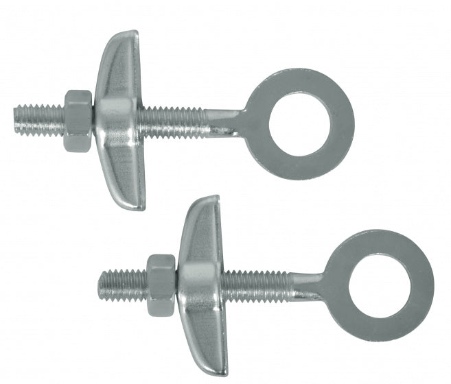 universele kettingspanner staal zilver 2 stuks
