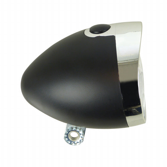 voorlicht Classic 3 led batterijen 9 cm zwart