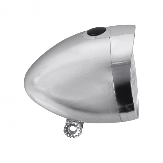voorlicht Classic 3 led batterijen 9 cm chroom