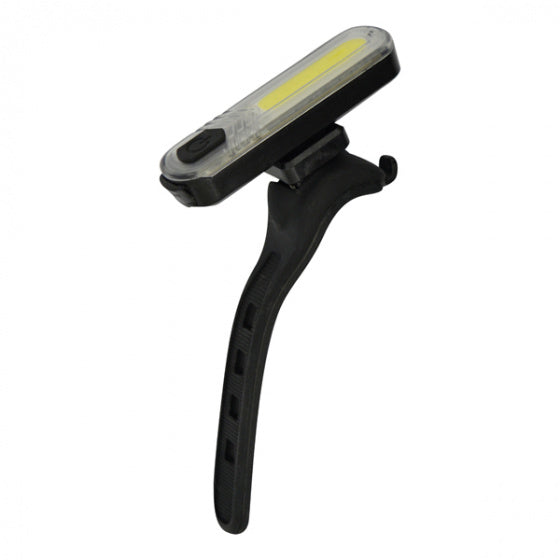 voorlicht COB led USB-oplaadbaar 60 lumen zwart 3-delig