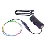 wielverlichting led junior 200 cm transparant