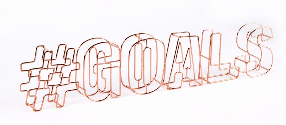 decoratie draadletters 3D #goals