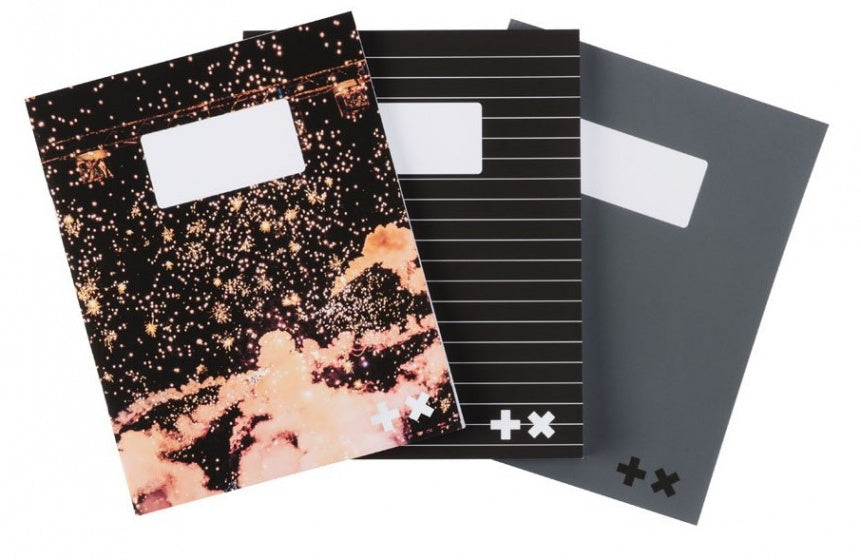 schrift Martin Garrix gelijnd multicolor 3 stuks