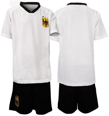 Voetbalset Supporter Junior Wit/Zwart Maat 92