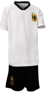 Voetbalset Supporter Junior Wit/Zwart Maat 92