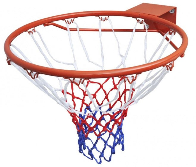 Basketbalring met net 45 cm oranje