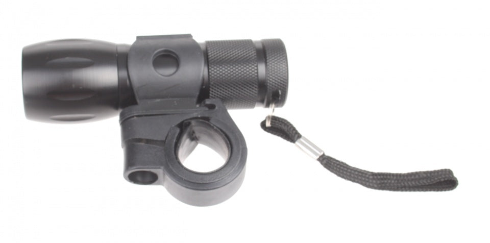 voorlicht led batterij 10 x 3 cm zwart