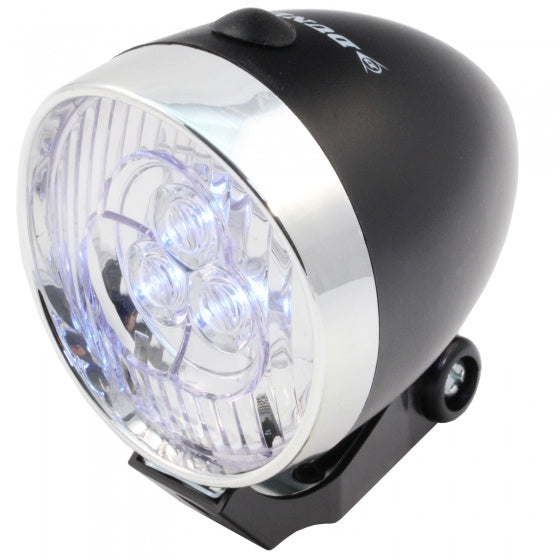 Voorlicht LED retro zwart