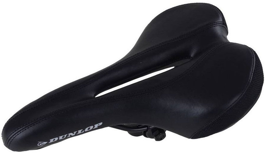 zadel MTB/racefiets heren zwart 27 x 17 cm