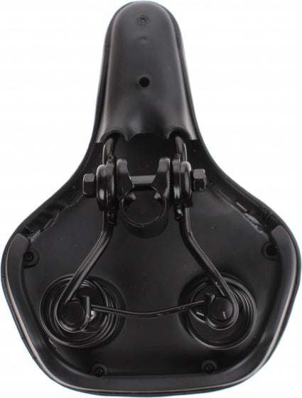 zadel stadsfiets unisex zwart 26