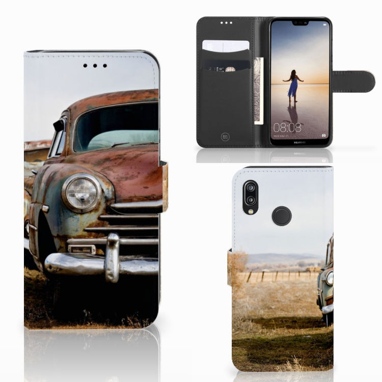 Huawei P20 Lite | Telefoonhoesje met foto | Vintage Auto