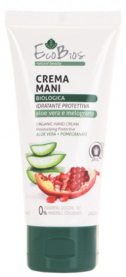 handcrème Aloë Vera 75 ml vegan wit
