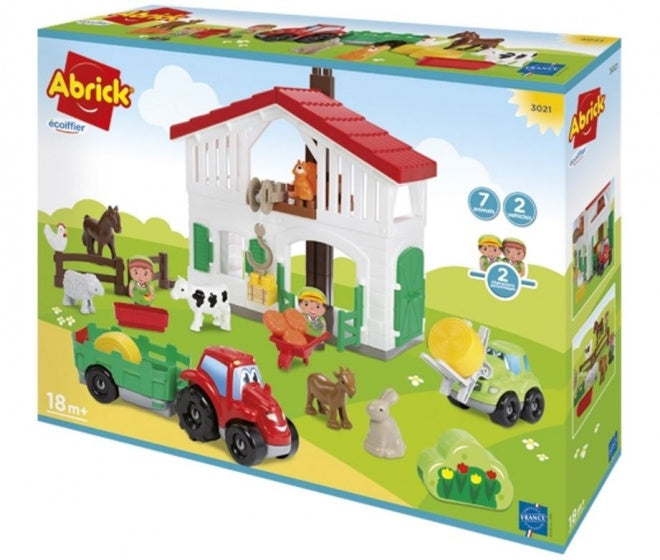 Abrick boerderij speelset