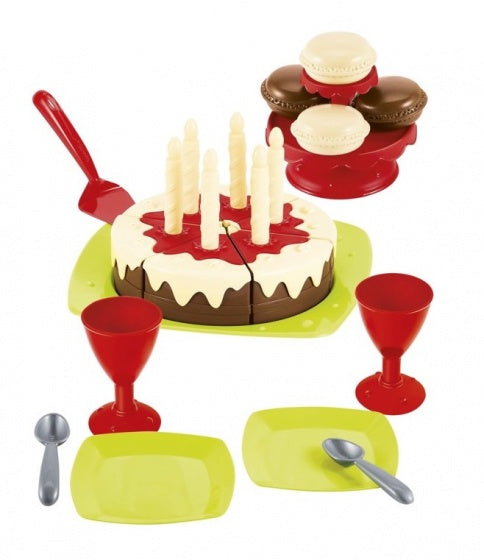 eetset verjaardagstaart