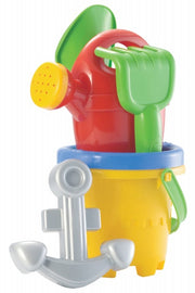 emmerset piraat geel 12 cm 5-delig