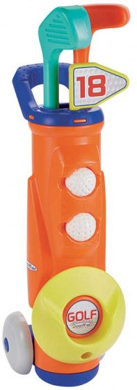 golfset met trolley 51 cm 7-delig oranje